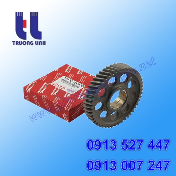 13508-E0660, Bánh răng trục cam động cơ Hino J05E xe đào kobelco SK200-8