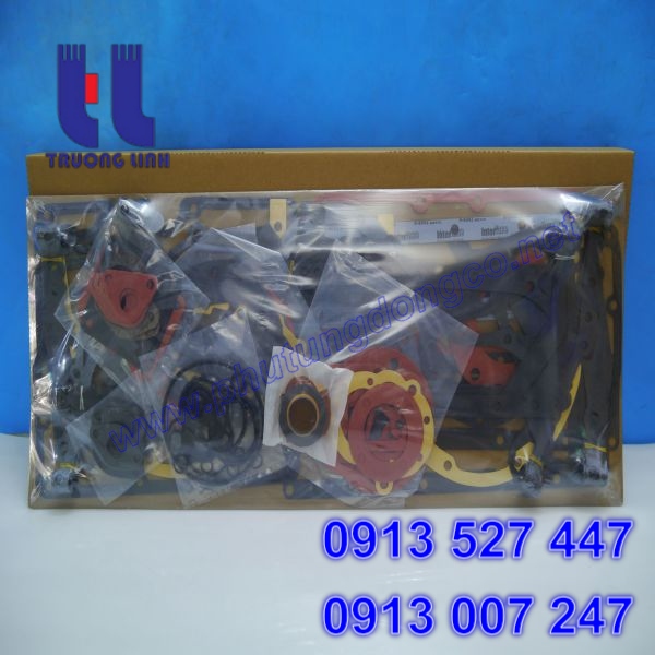 3017564, Bộ gioăng đại tu nữa dưới động cơ Cummins VT28, VTA28