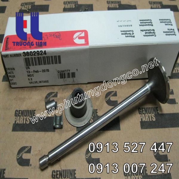 Xupap nạp động cơ Cummins QSB6.7 3802924