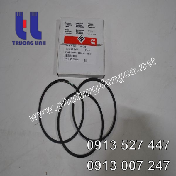 Xéc măng động cơ Cummins 6BT5.9 3802951