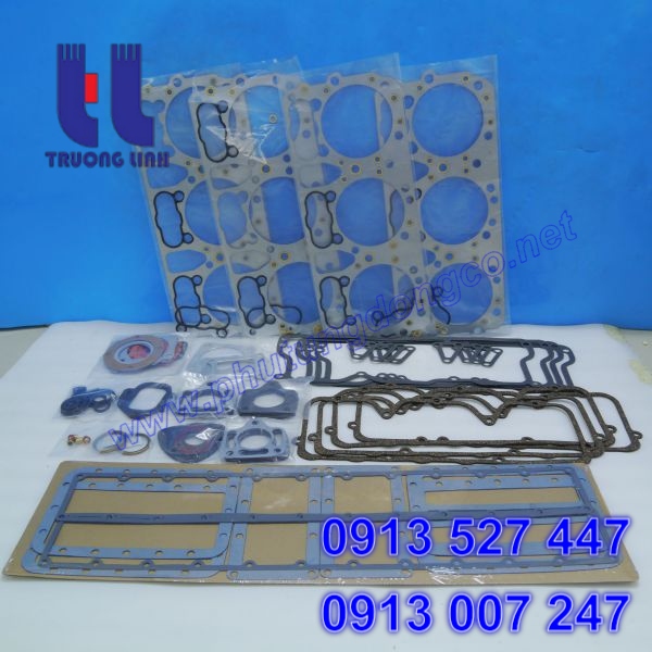 3803697, Bộ gioăng đại tu nữa trên động cơ Cummins V28, VTA28