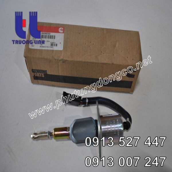 Solenoi ngắt nhiên liệu 12v động cơ Cummins 6CT8.3 3930233