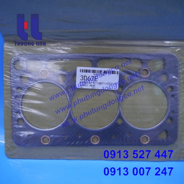 Komatsu 3D67E gasket cylinder 
