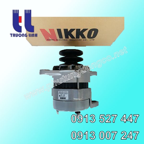 Máy phát điện 11KW động cơ Komatsu SA6D125E-3 xe đào PC400-7