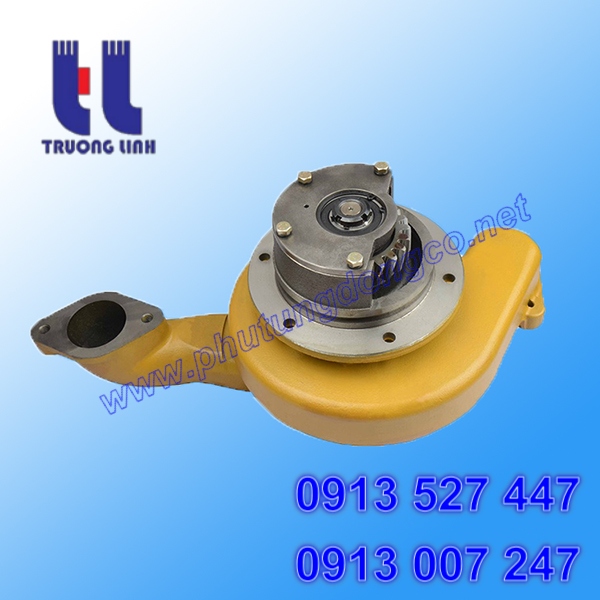 6127-61-1008, Bơm nước làm mát động cơ Komatsu SA6D155 xe gạt D355C1