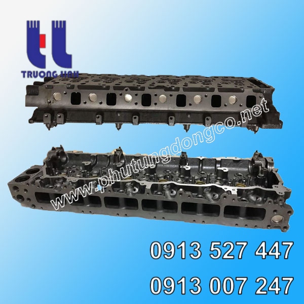 Mặt máy động cơ Isuzu 6HK1 xe đào Hitachi ZX350, 8-98243816-0