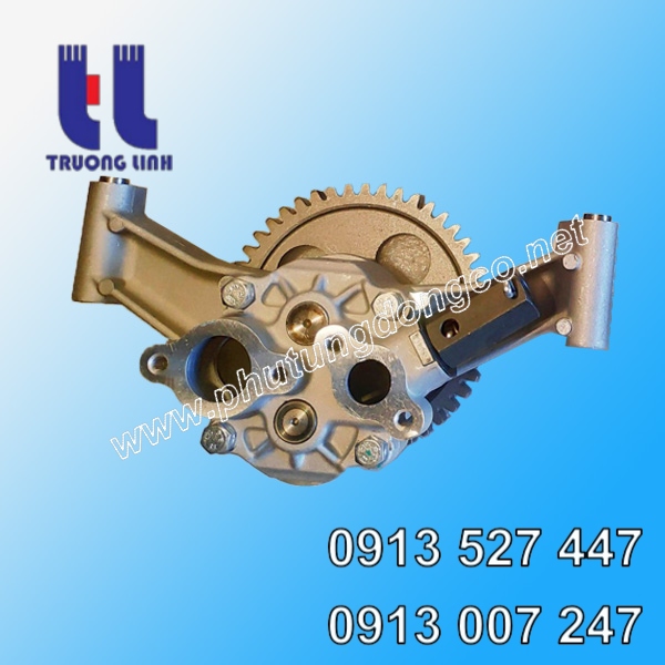 Bơm nhớt động cơ Isuzu 6SD1 xe đào hitachi EX300-3, 1-13100191-2