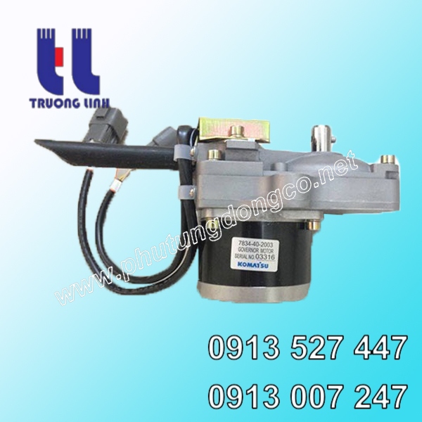 Motor ga xe đào Komatsu PC300-8 7834-40-2003