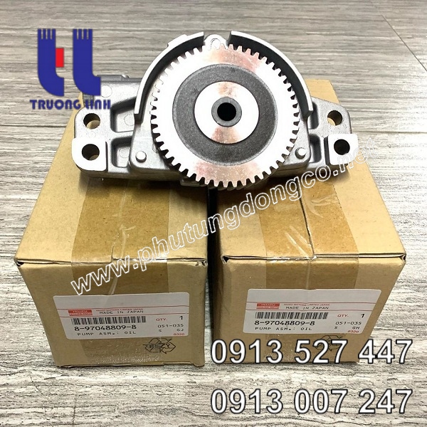 Bơm nhớt động cơ Isuzu, 8-97048809-8