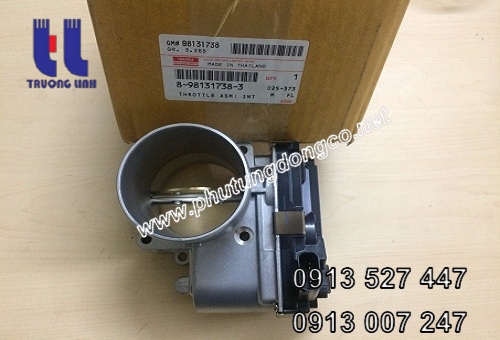 Sự khác nhau giữa bướm ga trên động cơ xăng và diesel - cảm biến bướm ga