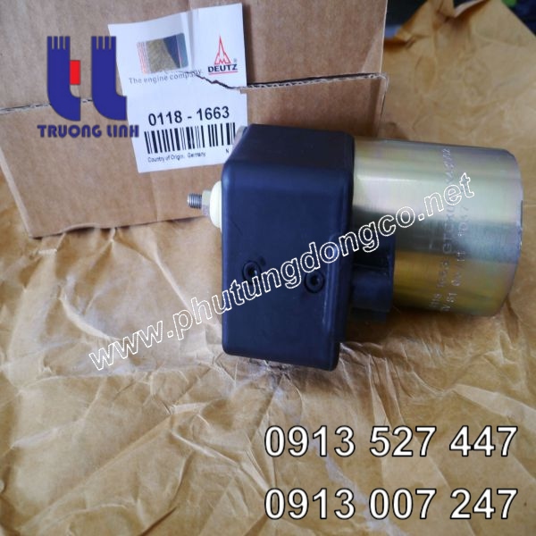Solenoid tắt máy động cơ Deutz F4L912, F4L913