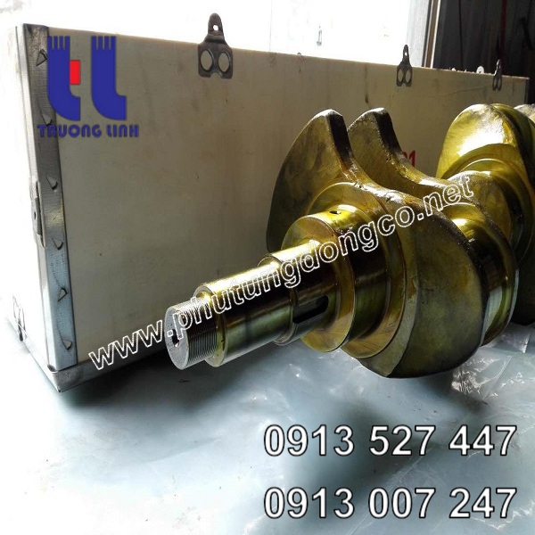 Trục khuỷu động cơ Isuzu 6RB1 xe đào Hitachi EX400