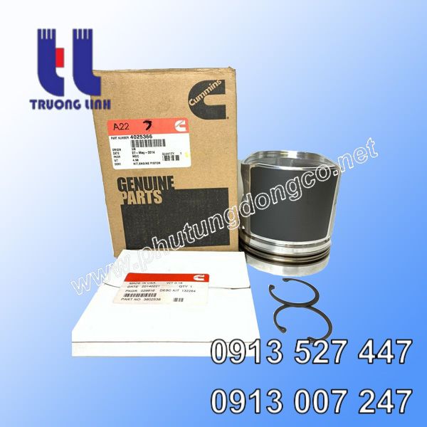 Piston động cơ Cummins, 4025366