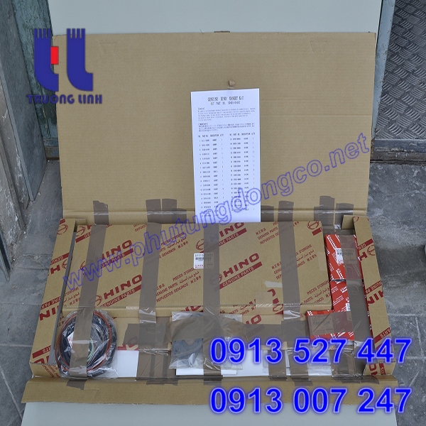Bộ gioăng đại tu động cơ Hino J05, J08 xe đào kobelco, S0401-04442