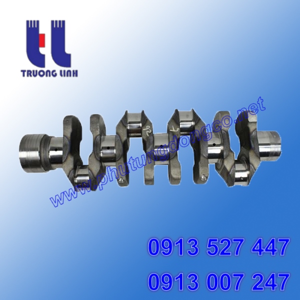 S1341-12281, VHS134112281, Trục khuỷu động cơ Hino J05E xe đào Kobelco SK200-8