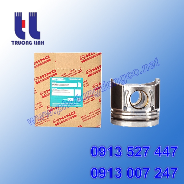 Piston động cơ Hino J05, J08 xe đào Kobelco SK200-8, S1308-E0390