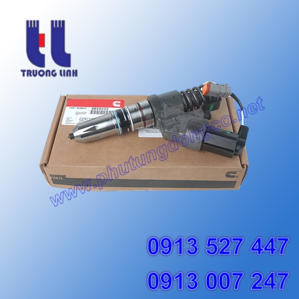Vòi phun nhiên liệu động cơ Cummins QSM11, 4026222