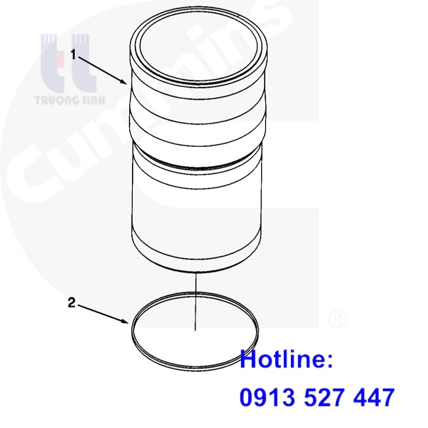 cummisn qsm11 cylinder liner